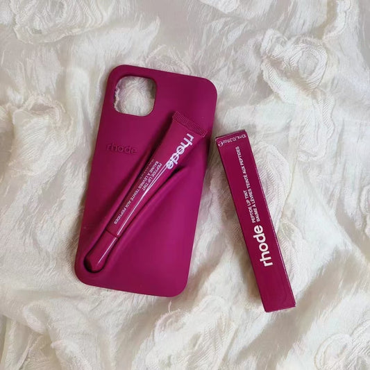 Silicone Lipstick iPhone Case